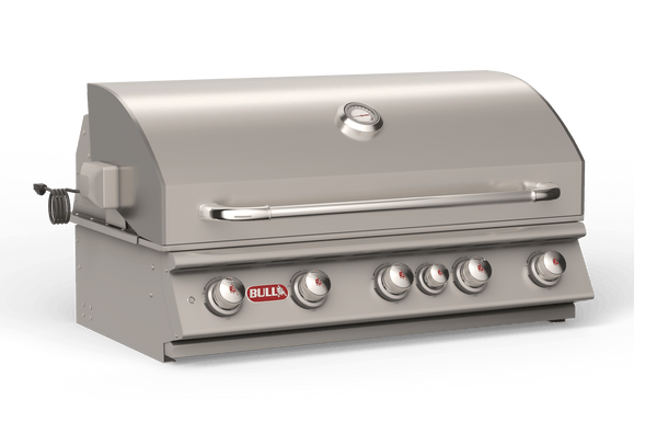 Bull Brahma 38 - Inch 5 - Burner Built - In Natural Gas Grill with Rotisserie - 57569 - My BBQs