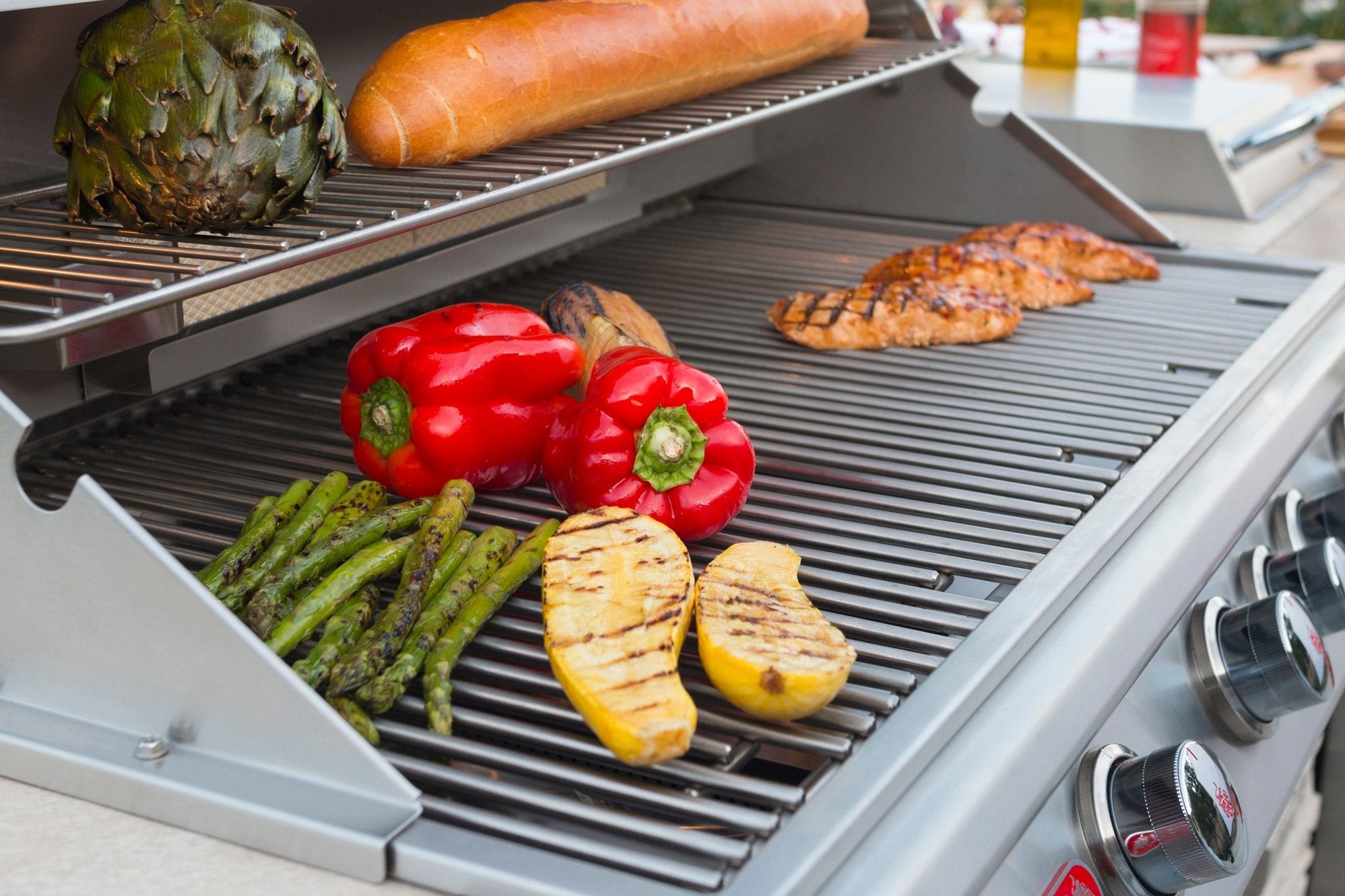 Bull Brahma 38 - Inch 5 - Burner Built - In Propane Gas Grill With Rotisserie - 57568 - My BBQs